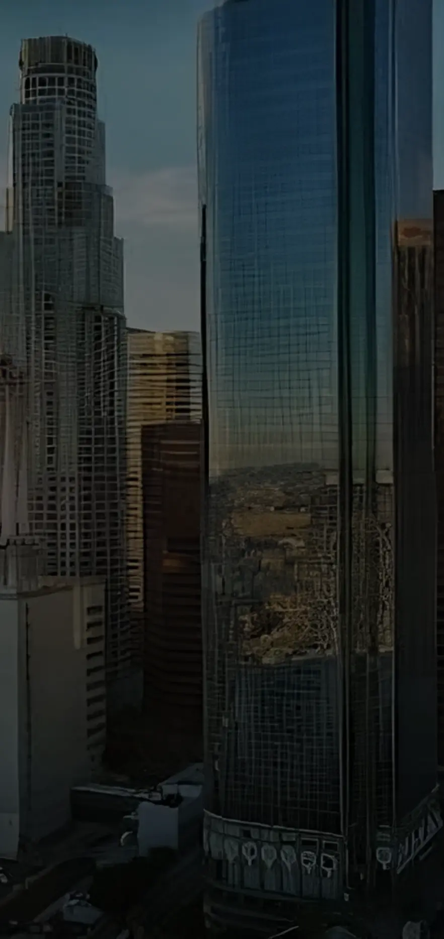 Hero background for mobile